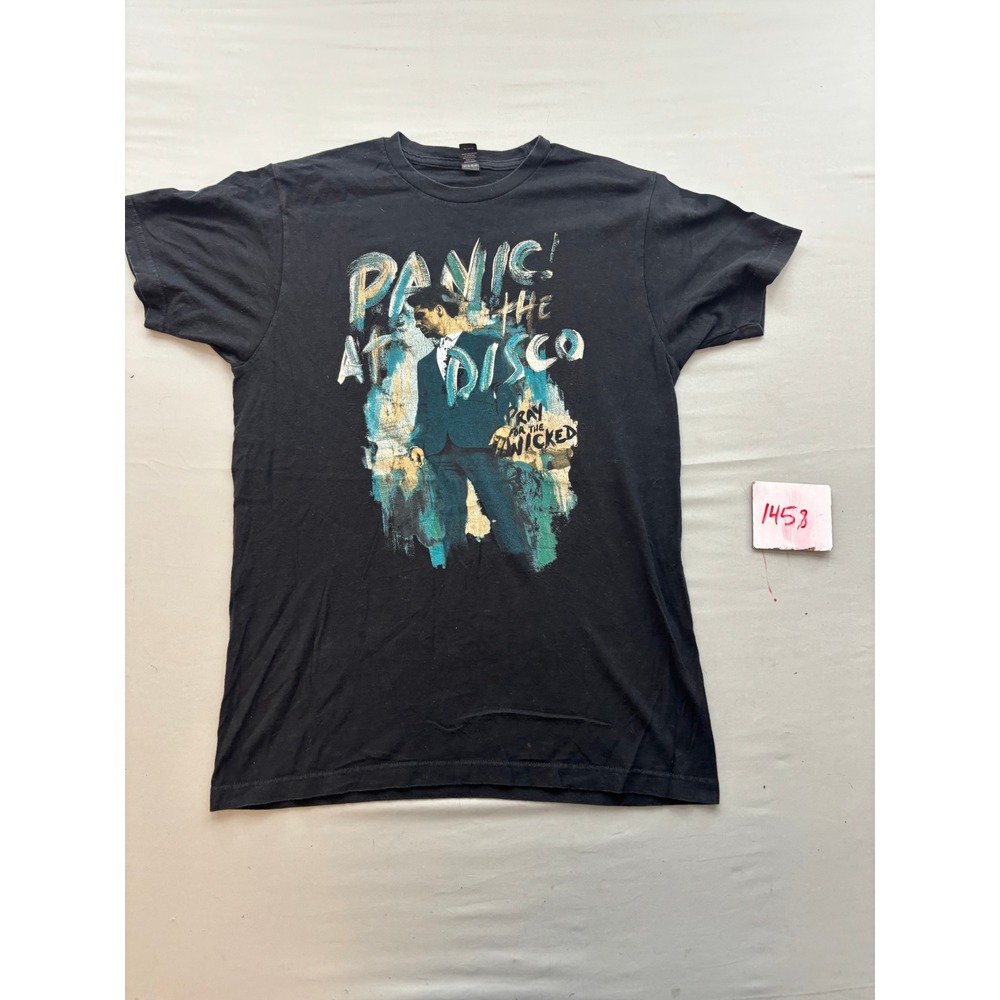 Panic! At The Disco Pray for the Wicked Black Graphic T-Shirt Mens Medium